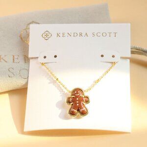 NEW Kendra Scott Gingerbread Gold Short Necklace